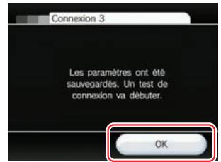 NINTENDO WII - Sélections d'installation Internet pour rechercher un point d'accès manuellement - 10