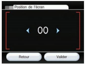 NINTENDO WII - Position de l'écran - 1