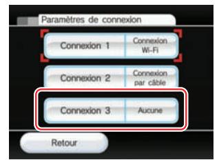 NINTENDO WII - Sélections d'installation Internet pour rechercher un point d'accès - 2