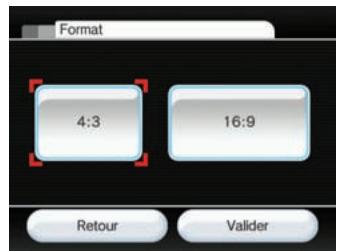 NINTENDO WII - Réglages du format - 1