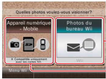 NINTENDO WII - Selectionner la source de vos photos - 1