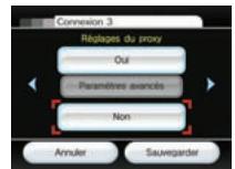 NINTENDO WII - Sélections d'installation Internet pour rechercher un point d'accès manuellement - 9