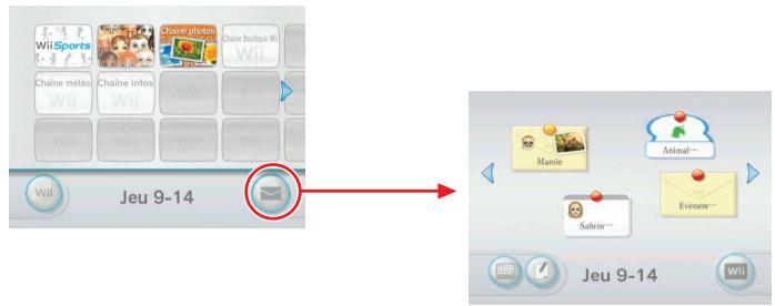 NINTENDO WII - Ouvrir le bureau Wii - 1