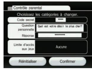 NINTENDO WII - Contrôle parental Wii - 2