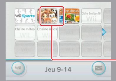 NINTENDO WII - Chaîne Mii - 1