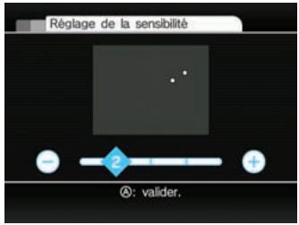 NINTENDO WII - Réglage de la sensibilité - 1