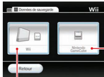 NINTENDO WII - Sauvegarder des données - 1