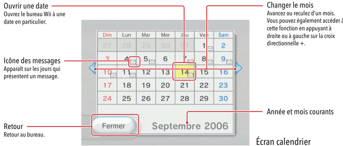 NINTENDO WII - Calendar - 2