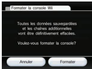 NINTENDO WII - Formater la chaîne Boutique Wii - 1