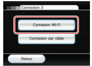 NINTENDO WII - Sélections d'installation Internet pour rechercher un point d'accès manuellement - 3