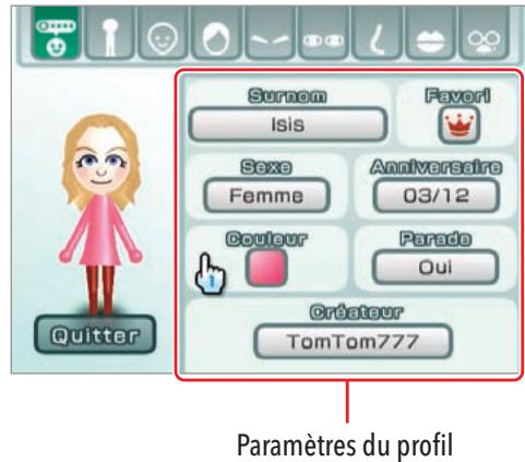 NINTENDO WII - - Créer un profil pour vous Mii - 2