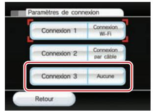 NINTENDO WII - Sélections d'installation Internet pour rechercher un point d'accès manuellement - 2