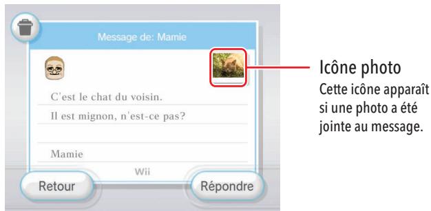 NINTENDO WII - Répondre à un message - 1