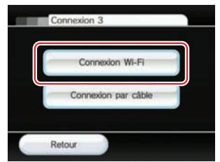 NINTENDO WII - Sélections d'installation Internet pour rechercher un point d'accès - 3