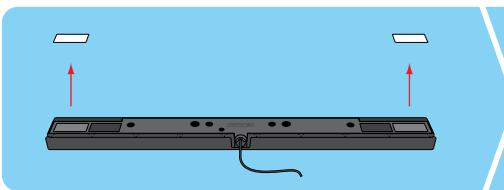 NINTENDO WII MINI - Installation du capteur sur I'ecran - 1