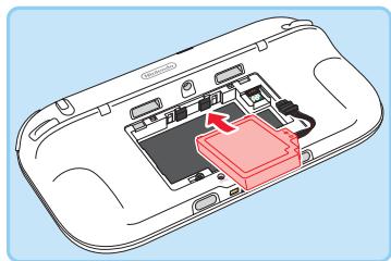 NINTENDO WII U PREMIUM - Attendez au moins 10 secondes, puis insérez la nouvelle batterie - 1