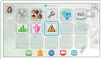 NINTENDO WII U PREMIUM - Informations sur la santé et la sécurité (À lire attentivement) - 1