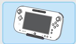 NINTENDO WII U PREMIUM - Poser le Wii U GamePad verticalment - 1