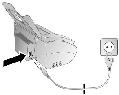 FRANCE TELECOM GALEO 5100 - Raccorder le cordon d'alimentation - 2