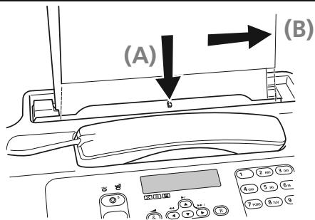 FRANCE TELECOM GALEO 7055 - INSERTION DE L'ORIGINAL DANS LE DISPOSITIF D'INTRODUCTION AUTOMATIQUE (ADF) - 1
