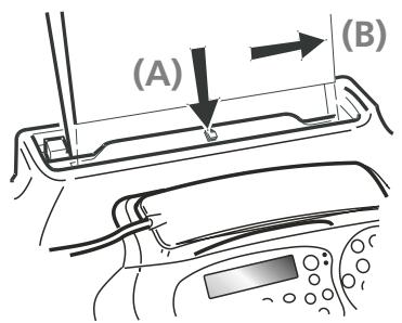 FRANCE TELECOM GALEO 7100 - INSERTION DE L'ORIGINAL DANS LE DISPOSITIF D'INTRODUCTION AUTOMATIQUE (ADF) - 1