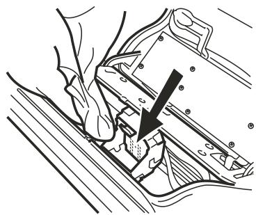 FRANCE TELECOM GALEO 7100 - NETTOYAGE DES CONTACTS ÉLECTRIQUES DE LA CARTOUCHE D'IMPRESSION - 8