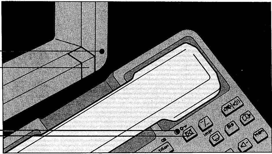 FRANCE TELECOM MINITEL 12 - Touche et lampe témoin de veille et d'arrivée des messages - 1