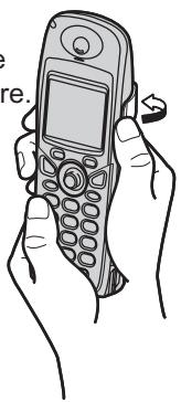 FRANCE TELECOM PANASONIC TCD505 - Utilisation du clip ceinture - 2