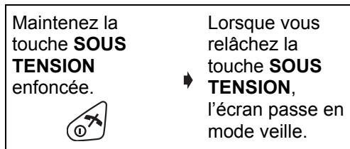 FRANCE TELECOM PANASONIC TCD505 - Mise sous tension - 1