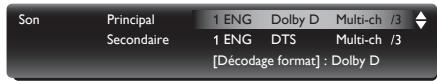 ONKYO BD-SP809S - Changer la bande son - 2