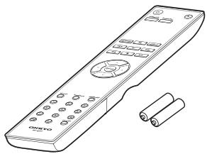 ONKYO C-7030,  C-7070,  C7030 NOIR - Accesorios suministrados - 1