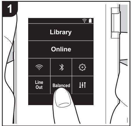 ONKYO DP-S1 - Customizing the Home screen - 1