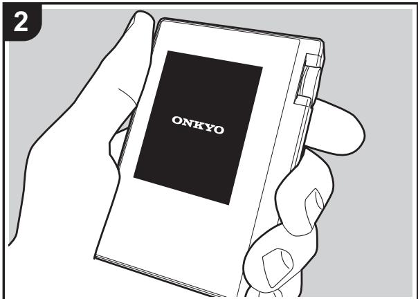 ONKYO DP-S1 - Accensione e impostazioni iniziali - 2