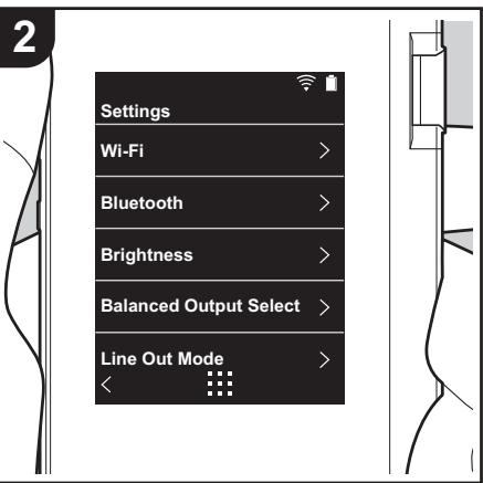 ONKYO DP-S1 - Various settings - 2