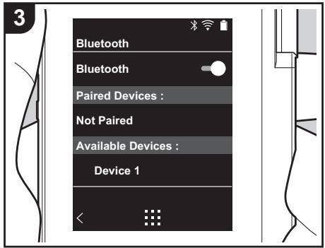 ONKYO DP-S1 - Подключенье BLUETOOTH® - 3