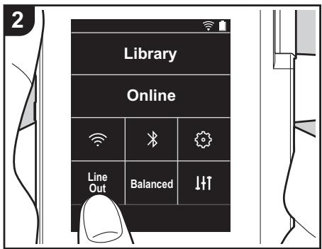 ONKYO DP-S1 - Line out - 2