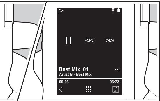 ONKYO DP-S1 - 聆聽 “檔案庫”內的音樂 - 4