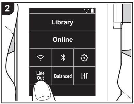 ONKYO DP-S1 - Line Out - 2