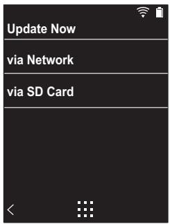 ONKYO DP-S1 - Updating the Firmware via Network - 1
