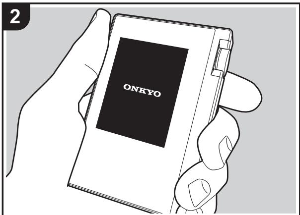 ONKYO DP-S1 - 開啟電源和初始設定 - 2