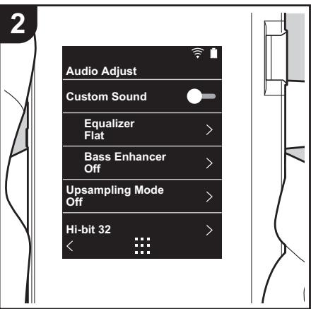 ONKYO DP-S1 - LH Klangeinstellungen - 2