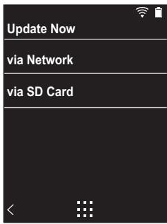 ONKYO DP-S1 - Uppdatera firmware via natverk - 1