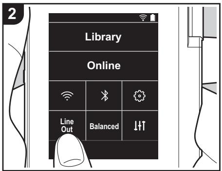 ONKYO DP-S1 - Salida lignea - 2