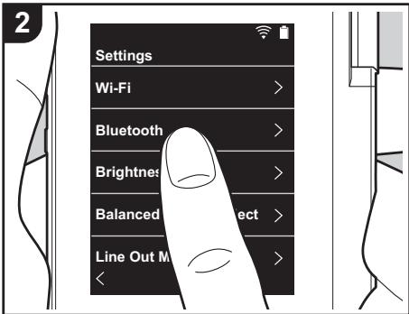 ONKYO DP-S1 - Connecting BLUETOOTH® - 2