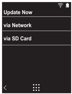 ONKYO DP-S1 - Ausführten eines Updates über eine microSD-Karte - 1