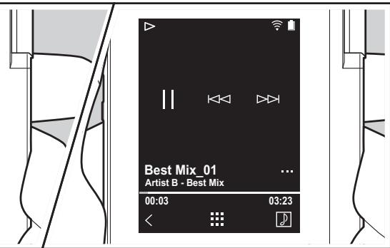 ONKYO DP-S1 - 通过“曲库”收听音乐 - 4
