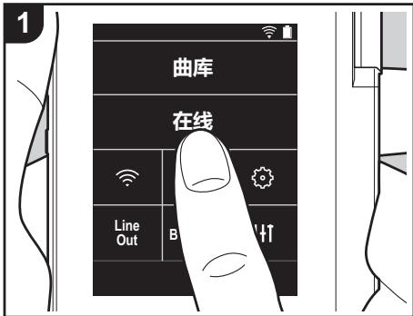 ONKYO DP-S1 - 使用网络服务 - 1