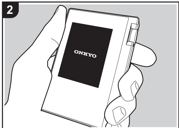 ONKYO DP-S1 - 電源才と初期設定 - 2