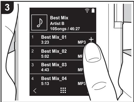 ONKYO DP-S1 - Erstellen von Playlists - 3