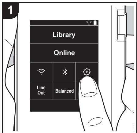 ONKYO DP-S1 - Various settings - 1